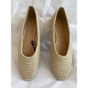 Zara Trafaluc woven flat shoes